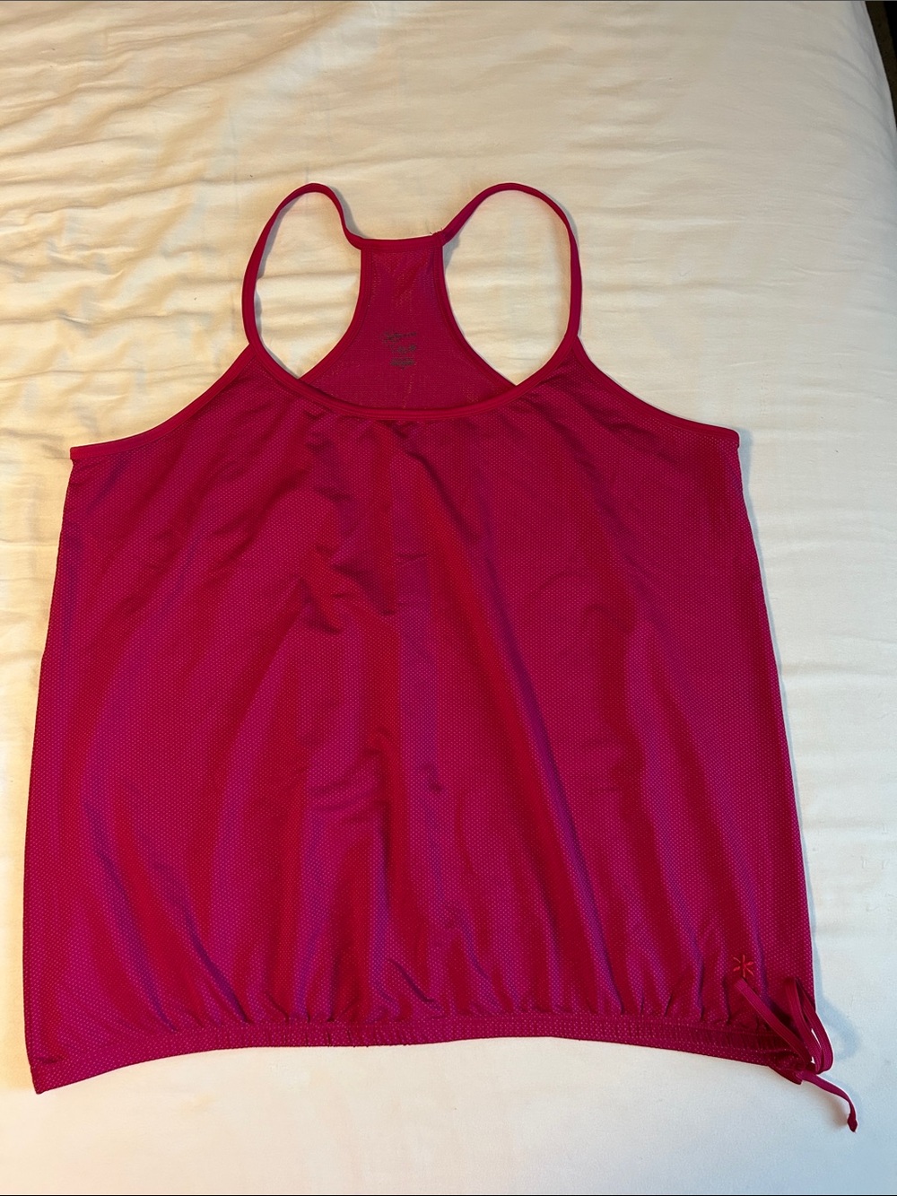 Old Navy Hot Pink Racerback Tank Top